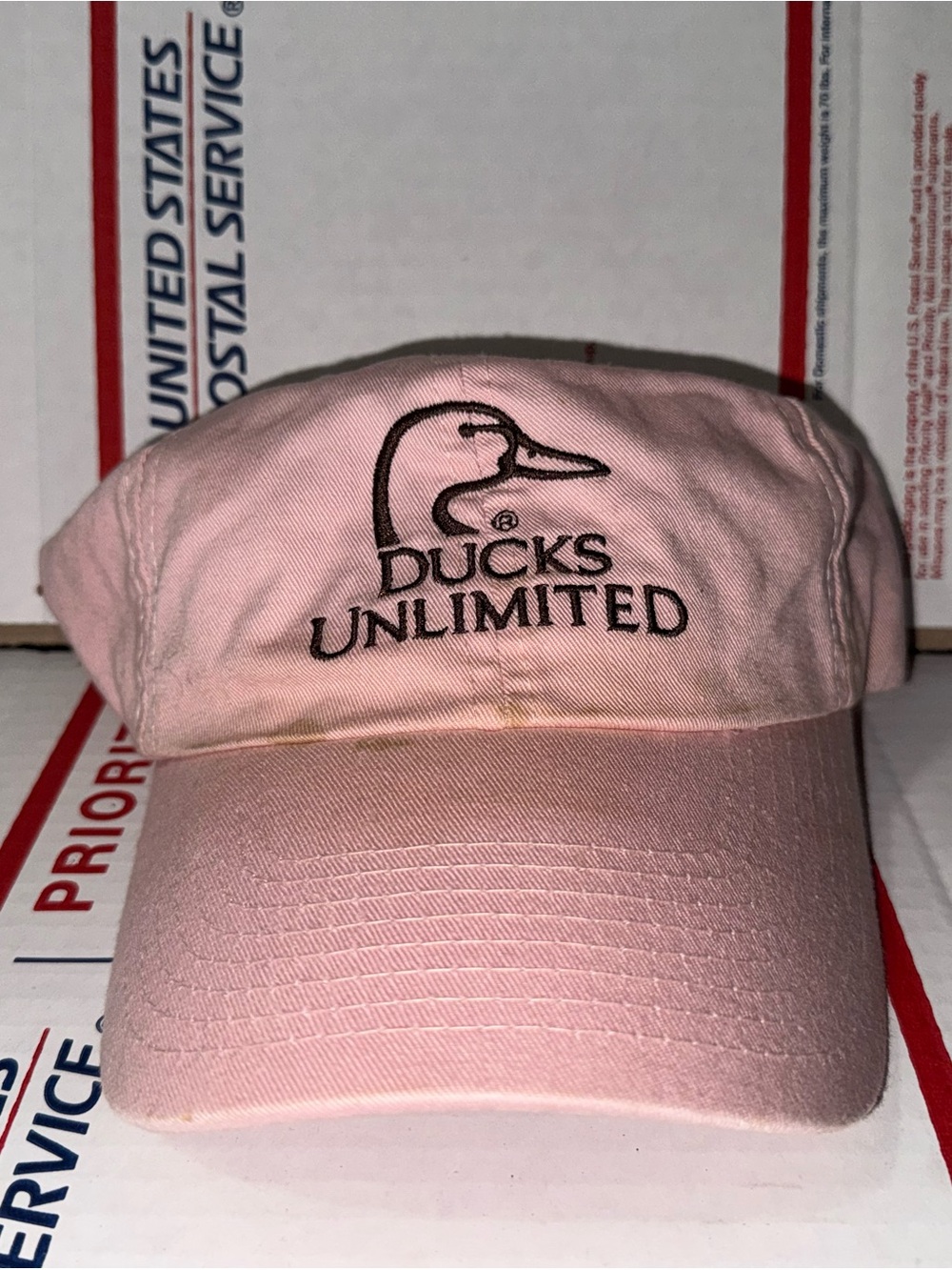 Ducks Unlimited since 1937 Pink Baseball Cap dad hat Vtg outdoor cap brand hunt